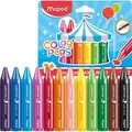 Produktbild: Maped Wachsmalstifte 861311 Color Peps Wax Jumbo, für Kleinkinder, bruchsicher, 12 Stück