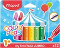Produktbild: Maped Wax JUMBO - Wachsmalkreiden - 12 Farben