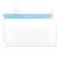 Produktbild: Netuno 100 weiße Briefumschläge DIN Lang 11 x 22 cm 90g Umschläge Weiß ohne Fenster lange Briefkuverts haftklebend DL Briefhüllen Postumschläge Papierumschläge Geschäftsumschläge mit Innendruck