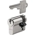 Produktbild: BKS Profilhalbzylinder 8900 40/10 mm Anzahl Schlüssel: 3 verschiedenschliessend (Profilzylinder) (B 8900 0105)