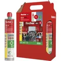 Produktbild: Fischer Injektionsmörtel FIS V Zero 300 T Sixpack, 2K-Verbundmörtel, Statikmischer, 300ml, 6 Stück