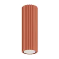 Produktbild: Deckenlampe GU10 schmal Ø 6,5 cm H: 20 cm klein Rot Aufbau Aufputz Spot Leuchte