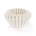 Produktbild: BEEM Original Universal-Korbfiltertüten 100 Stück - 10 Tassen | Geschmacksneutral, 80/200mm Papierfilter für Kaffeemaschinen mit Korbfilter [weiß]