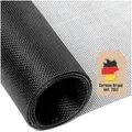 Produktbild: Intirilife Moskitonetz (Fliegennetz aus Fiberglas Schwarz), Fliegennetz aus Fiberglas Schwarz Meterware schwarz Breite 100cm