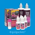 Produktbild: Blink Total Care Twin Pack 4 x 120ml 4 x 30ml Pflegemittel für harte Linsen AMO
