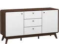 Produktbild: loft24 Sideboard Caitlin, Schrank, 2 Türen, 3 Schubladen, Skandinavisches Design, Breite 140 cm