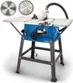 Produktbild: Scheppach Tischkreissäge HS100S | 230V 2000W | Schnitthöhe 85mm | Sägeblatt Ø 250mm | mit Tischverbreiterungen und Untergestell | inkl. 2. Sägeblatt