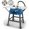 Produktbild: Scheppach Tischkreissäge HS100S | 230V 2000W | Schnitthöhe 85mm | Sägeblatt Ø 250mm | mit Tischverbreiterungen und Untergestell | inkl. 2. Säg...