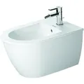 Produktbild: Duravit Darling New Wandbidet 224915, mit Überlauf, 1 Hahnloch, 540mm, 22491500001, Farbe: Weiß mit Wondergliss