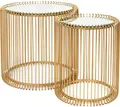 Produktbild: Beistelltisch Wire Messing (2/Set) Ø44cm