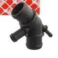 Produktbild: febi 107181 Kühlmittelflansch für VW GOLF 4 1.4-2.0 1.9D POLO 6V 1.6 AUDI A3 8L