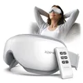 Produktbild: RENPHO Weihnachtsgeschenke für Frauen und Männer, Eyeris 1 Augenmassagegerät mit Wärmefunktion und Fernbedienung, Vibration und Bluetooth-Musik, Wiederaufladbare Massagebrille für trockene Augen