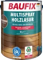 Produktbild: BAUFIX Multispray Holzlasur palisander seidenglänzend, 5 Liter, Holzlasur