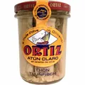 Produktbild: Conservas Ortiz Atún Claro feinster Gelbflossen Thunfisch in Olivenöl 220g Glas