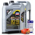 Produktbild: 10 L LITER LIQUI MOLY TOP TEC 4110 5W-40 MOTOR-ÖL MOTOREN-ÖL 50049237