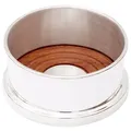 Produktbild: Brillibrum Flaschenuntersetzer Flaschenuntersetzer Metall Holz Flaschenhalter Weinflasche Sektflasche Ø 13 cm