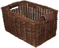 Produktbild: Basil Dorset Fahrradkorb – M – Rattan – Transportkorb – rechteckig – 35×24×24 cm – ohne Deckel – Nature Braun