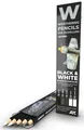 Produktbild: Aquarell Pencil Set Bleistift Black And White Ak10039 Ak Interactive