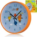 Produktbild: Bresser DieMaus Kinderwanduhr - Lernuhr für Kinderzimmer mit farbenfrohem Design und leisen Uhrwerk