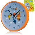 Produktbild: DieMaus Kinder-Wanduhr Maus, Elefant & Ente