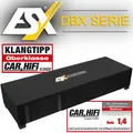 Produktbild: ESX DBX600Q 2 x 165mm Dual Bassreflex Subwoofer Flach Bassbox Auto 600 W. Box