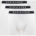 Produktbild: Schiesser Trunks mit Stretch-Anteil im 3er-Pack in Weiss, Größe M