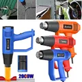 Produktbild: Heißluftpistole Heißluftfön Heißluftgebläse Heißluftgerät 2000W 230V & 3/4 Düsen