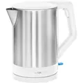 Produktbild: Clatronic Wasserkocher WKS 3692, silber-weiß, 1,5 Liter, 2200 Watt, Edelstahlgehäuse