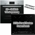 Produktbild: Bosch - Herdset Induktion Backofen Teleskopauszug Mit Teka Induktionskochfeld - Autark, 60 Cm Neu