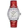 Produktbild: Tissot Damen Chemin Des Tourelles 34Mm Automatische Rote Uhr T1392071611100