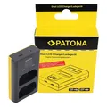 Produktbild: Patona Dual LCD USB Ladegerät für Panasonic DMW-BLK22