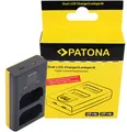 Produktbild: PATONA Dual LCD USB Ladegerät für Panasonic DMW-BLK22
