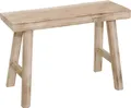 Produktbild: 2.05 Holz Hocker / Bank natur - ca. 45 x 25 x 44 cm - Modell: groß