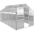 Produktbild: Dema - Premium Aluminium Gewächshaus Midi 6 Treibhaus Pflanzhaus Tomatenhaus Frühbeet