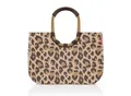Produktbild: Reisenthel Einkaufskorb Loopshopper L frame leo macchiato, Braun, Schwarz, Textil, 25 L, bauchig, 46x34.5x25 cm, nachhaltig, Freizeit, Koffer & Taschen, Einkaufskörbe