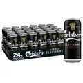 Produktbild: Carlsberg Elephant Extra Strong 10,5 % Vol. Dosenbier 0,5 l | 24 Starkbier Dosen in vollmundig, kräftigem Geschmack | Bier Palette Einweg (24 X 0,5 l)