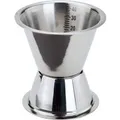 Produktbild: Fackelmann Cocktail Messbecher, Edelstahl, silber 49822