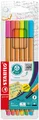 Produktbild: STABILO Fineliner point 88 Neon, 6er Set | STABILO point 88 | 88/6-1 | 2019