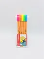 Produktbild: Stabilo point 88 Fineliner farbsortiert 0,4 mm 6 Stück Leuchtfarben 