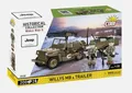 Produktbild: COBI, Jeep Willys MB Militärfahrzeug mit Anhänger – 200 Teile, 1/35, COB3132