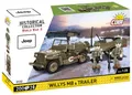 Produktbild: COBI® 3132 - Willys MB & Trailer Militä Jeep Auto USA
