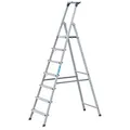 Produktbild: ZARGES Stehleiter einseitig Scana S silber 7 Stufen, H: 229,0 cm