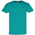 Produktbild: Fruit of the Loom RINGSPUN PREMIUM T - Herren T-Shirt aus 100% gekämmte, ringgesponnene Baumwolle, ocean teal, XL
