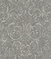 Produktbild: Rasch Vliestapete 651621 Beige Grau Metallic Ornamente (4,00€/1qm)