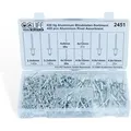 Produktbild: CCLIFE Nietenzange Set 120tlg Blindnieten 4tlg HSS Bohrer 2,4-3,2-4,0-4,8mm