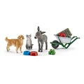 Produktbild: Schleich 41423 - Farm World - Spielset, 9 Teile, Fütterung auf dem Bauernhof
