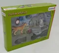Produktbild: Schleich 41423 Farm World Fütterung auf dem Bauernhof Hund Katze Esel NEU