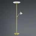 Produktbild: LED-Stehleuchte Findus, 2-flammig, messing
