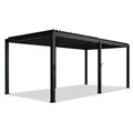 Produktbild: Juskys Pergola/, Anthrazit, Metall, 590x240x300 cm, Sonnen- & Sichtschutz, Pavillons & Pergolas, Pergolas