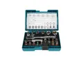 Produktbild: Makita Bit-Set 21-teilig inkl. Ratsche in Kunststoffbox B-54081)